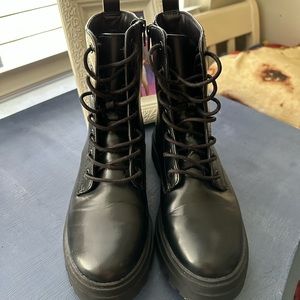 Black Combat Boots